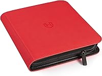 Vista 24 de Carpeta de Tarjetas de 4 Bolsillos con Cremallera, Libro Portatarjetas de 288 Bolsillos, Carpeta con Cremallera de Cubierta de PU Premium, Carpeta