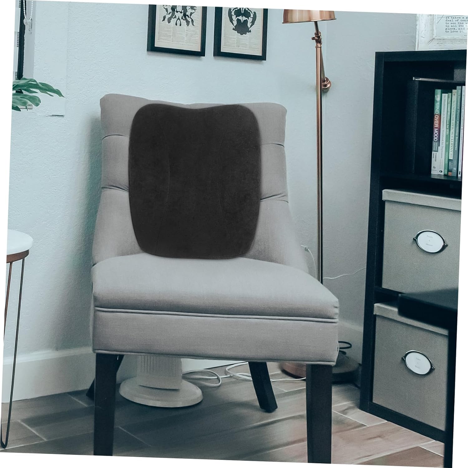 Angoily 1pc Rest Relief Pillow Back Support Lumbar Pillow for Couch Seat Car Memory Foam Waist Pad Stable Support Random Style