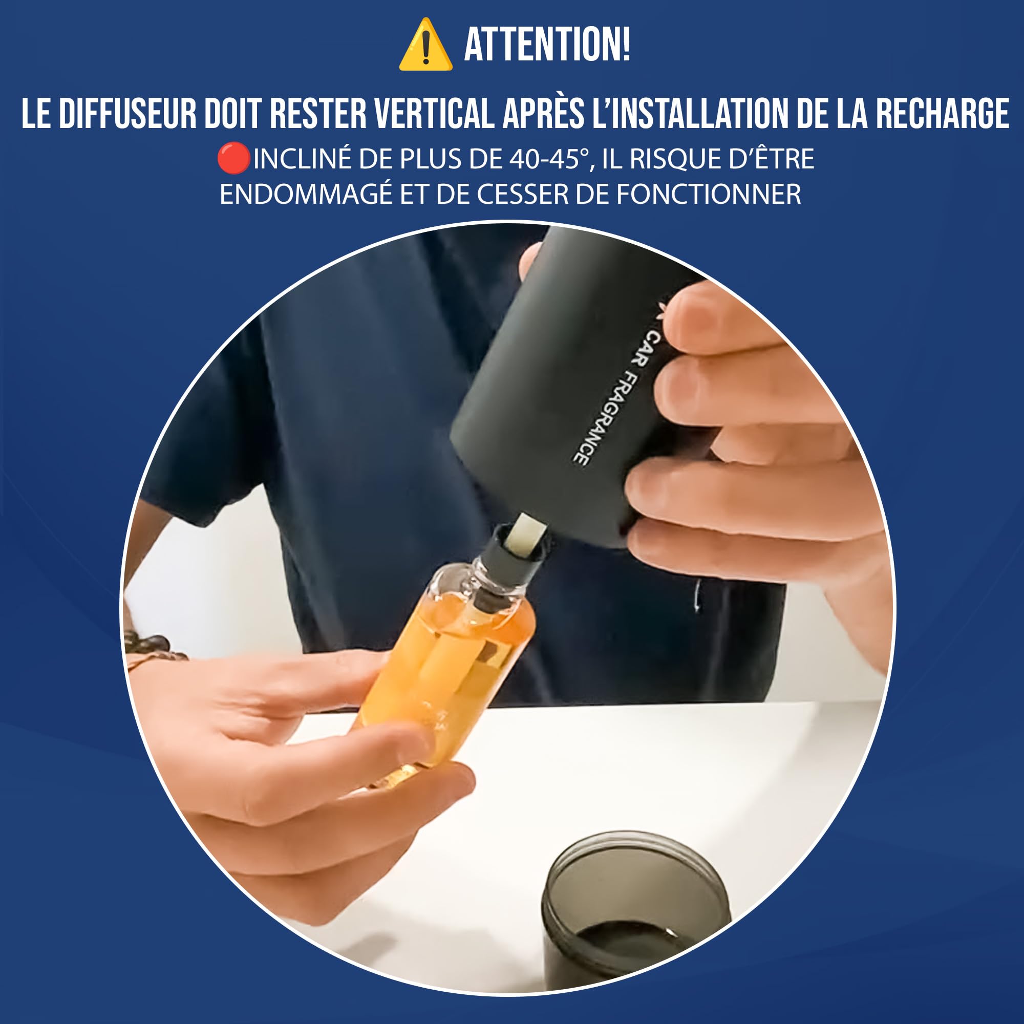 Recambio de perfume para coche de 2 x 50 ml: eleva tu conducción con la esencia de la elegancia (2 x océano)