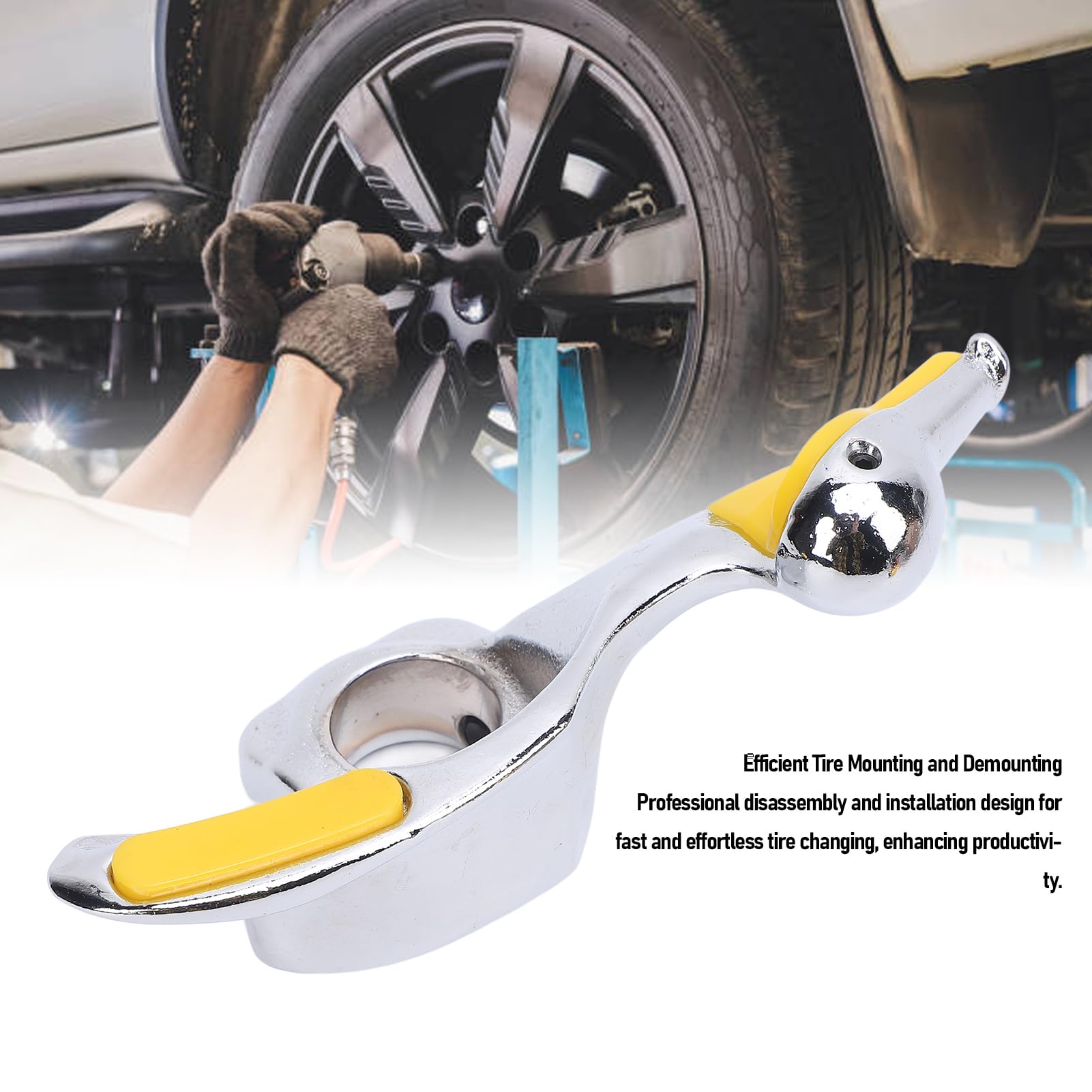 Fydun Car Tire Changer Stainless Steel Metal Mount Demount Bird Head Tool Motorcycle Tyre (30mm)