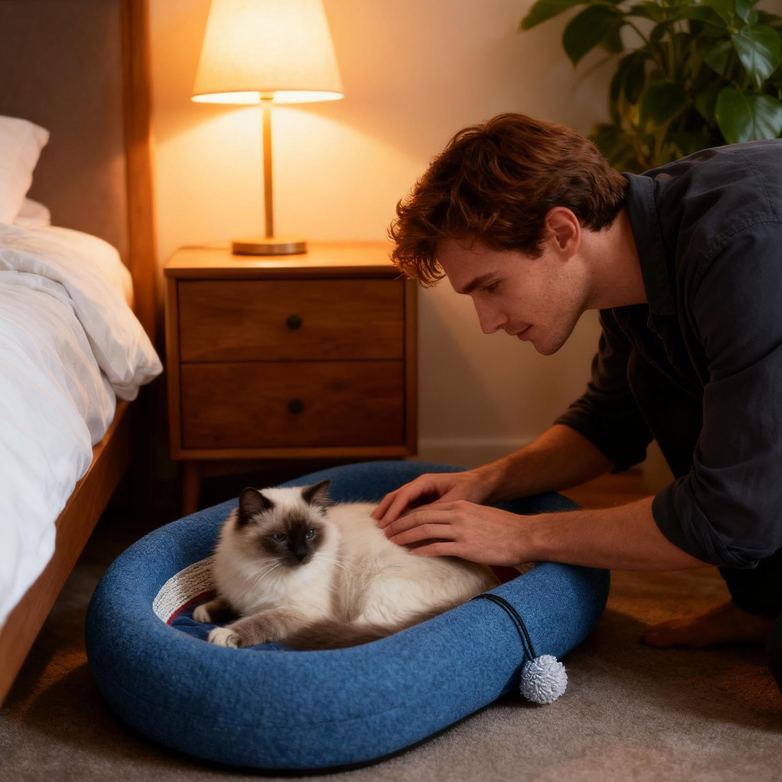 Katzen Kratzbrett Sisal - Interaktives Spielzeug Kratzmatte Design, Robuste Kratzfläche Möbel Schutz Lösung, Langlebiges Zubehör, Tägliche Nutzung Ganzjährig | Ideal Für Katzen Kleine ße R