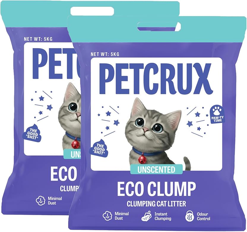 Petcrux Eco Clump Cat Litter 10kg