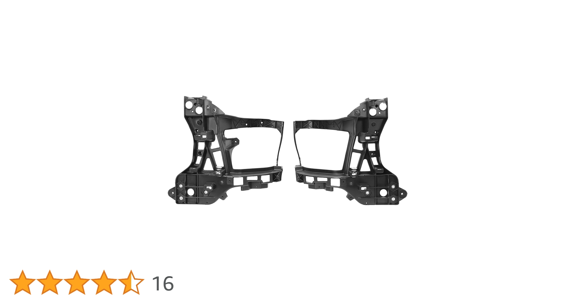 HECASA Radiator Support Headlamp Mounting Bracket Compatible