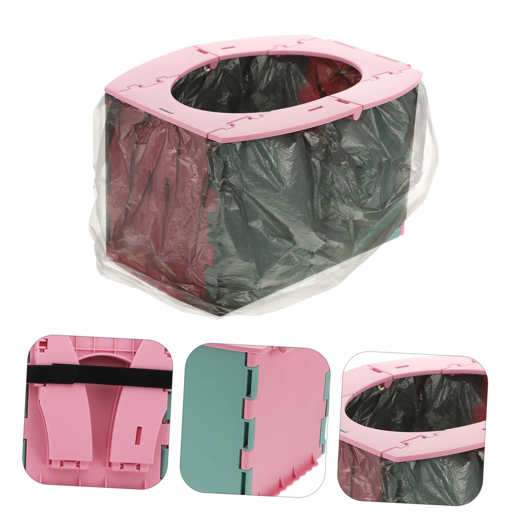 Vaguelly Car Toilet Portable Potty Training Travel Close Stool Infant Foldable Toilet