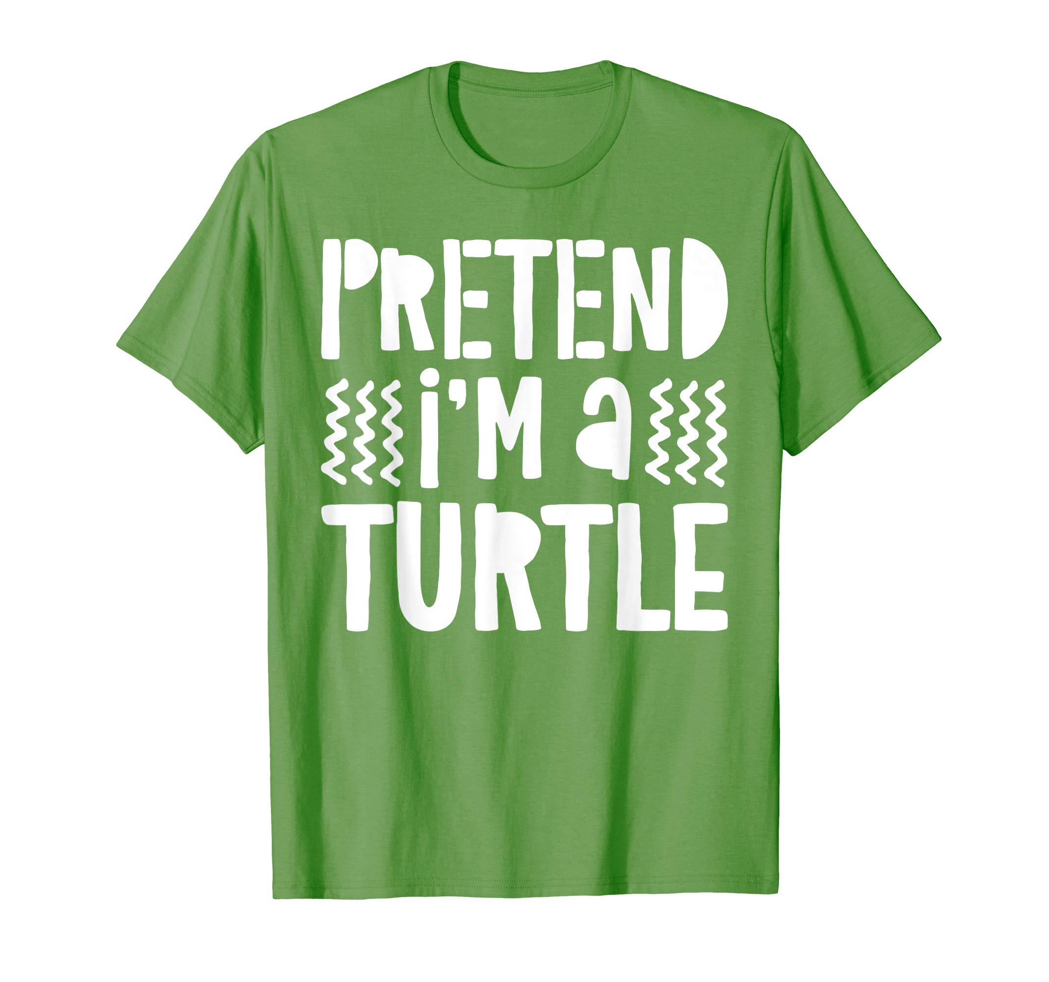 Pretend I'm A Turtle Shirt Adult Kids Turtle Costume T-ShirtOEKO-TEX STANDARD 100
