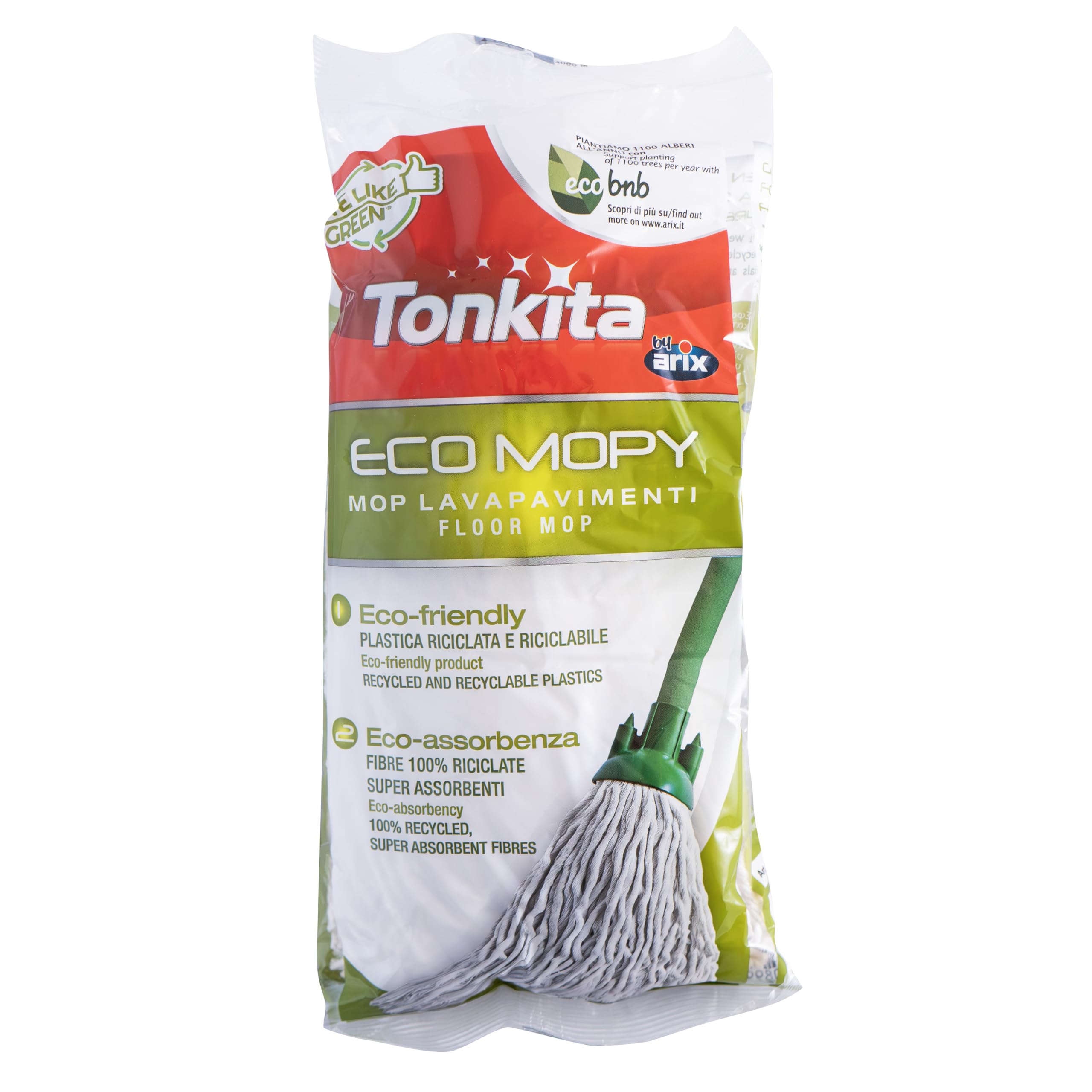 TONKITA Eco Cotton Mop Household Cleaning and Detergent