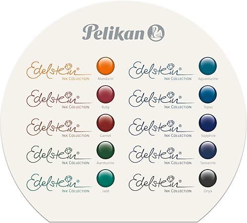 Miniatura 4 de Pelikan Edelstein 339622 - Cartuchos de tinta para plumas estilográficas, ónix, 0.0 fl oz, paquete de 6 unidades