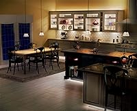 Vista 5 de Inspired LED Luz para debajo de la encimera Pro Series Triple Deluxe+ 12 paneles - Kit de fuente de alimentación 3 - Blanco puro