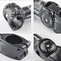 Vista 6 de GOEXM MTB Bicycle Stem 25.4 31.8 Stem 90mm 110mm Mountain Bike Adjustable Raise up Handlebar Tube Stem for Most Bike Road Bike MTB BMX