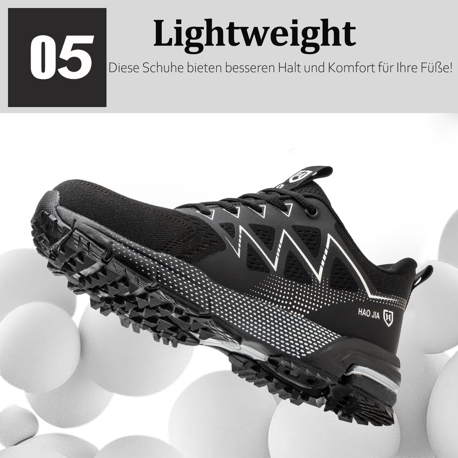Chaussures de Sécurité Homme Femme Légère Baskets de Sécurité Embout Acier Protection Respirante Chaussures de Travail