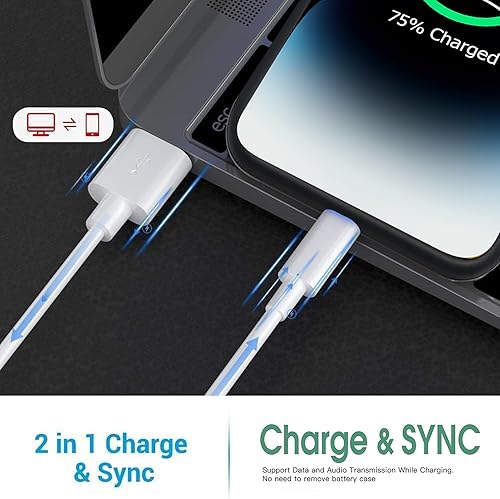 Miniatura 4 de Funda de batería para iPhone 14 Pro, 10000mAh de alta capacidad, recargable, portátil, protectora, extendida, carga inalámbrica, compatible con