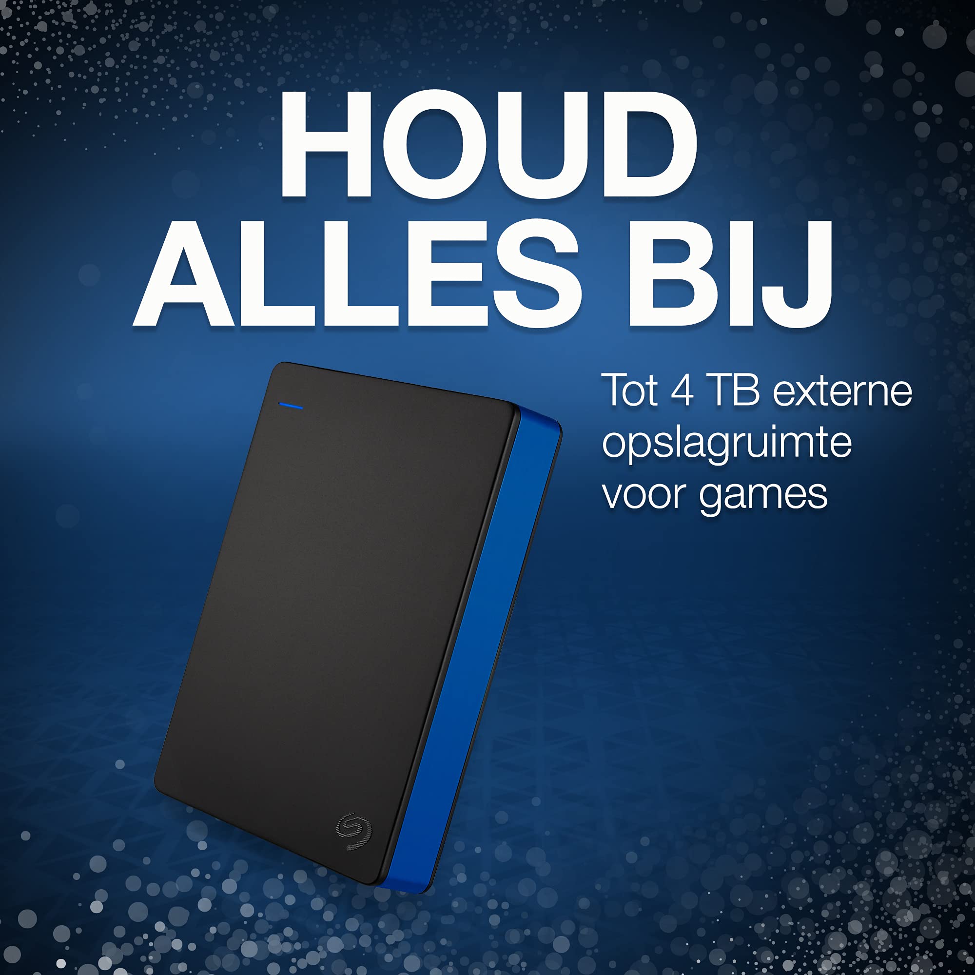 Seagate Game Drive for PS4, 4TB, Portable External Hard