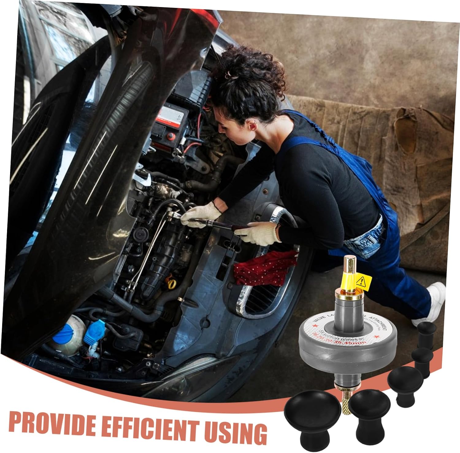 SOLUSTRE Automotive Engine Valve Grinding Tool Air Operated Repair Tool for Restoration Versatile for Various Brands for Mechanics and Car Owners