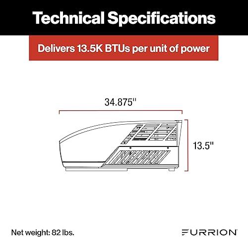 Miniatura 3 de Chill HE - Aire acondicionado de techo RV - 13.5K BTU, negro