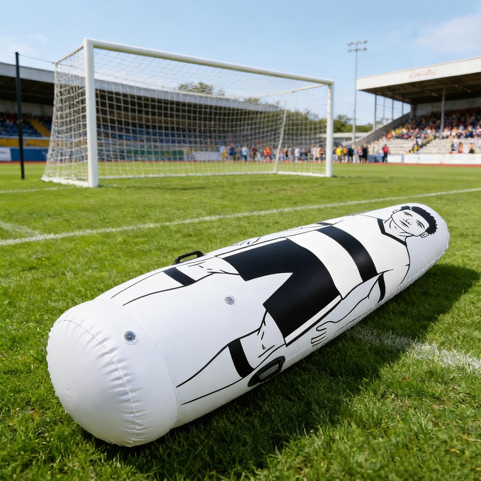 Fútbol de defensa de la pared, robusto diseño de PVC con alta protección para entrenamiento de agilidad – Ayuda de entrenamiento para profesionales, entusiastas principiantes, niños y adolescentes