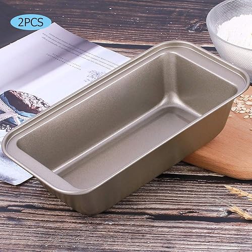 Miniatura 6 de Molde rectangular de 5.2 x 10 pulgadas, acero al carbono, antiadherente, pan, pastelería, utensilios para hornear para el hogar, cocina, panadería,