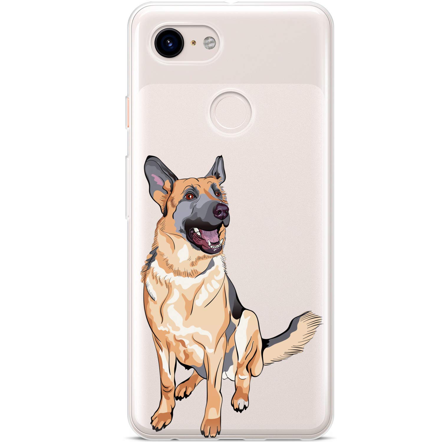 Amazon.com: Mertak Clear Phone Case Compatible with Google Pixel 9