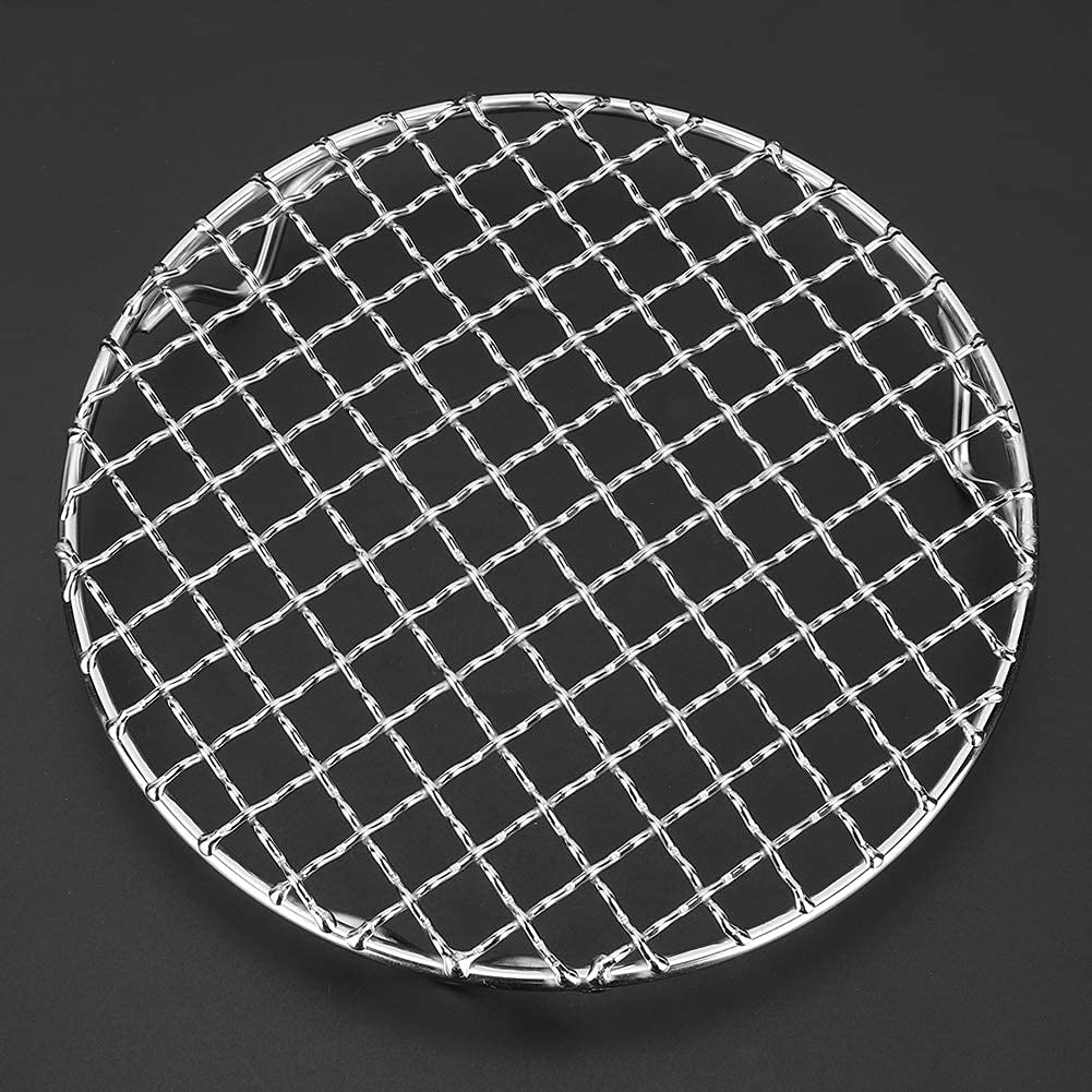 5 Stück Runde Grillroste Aus Edelstahldraht – Durchmesser 16,5–30 Cm, Für Grill, Lagerfeuer & Mehr