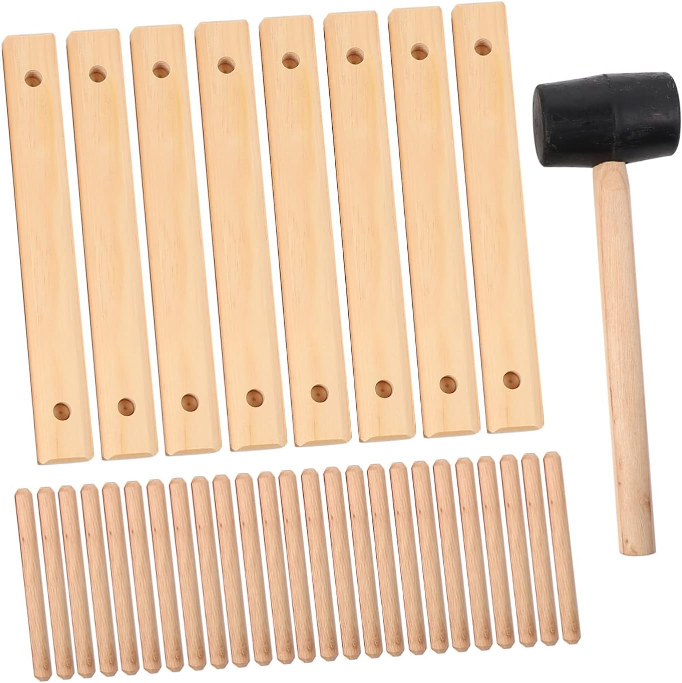 Elegant Solid Wood Wine Rack Home DIY Wine Storage Bottle Display Red Holder for Decor