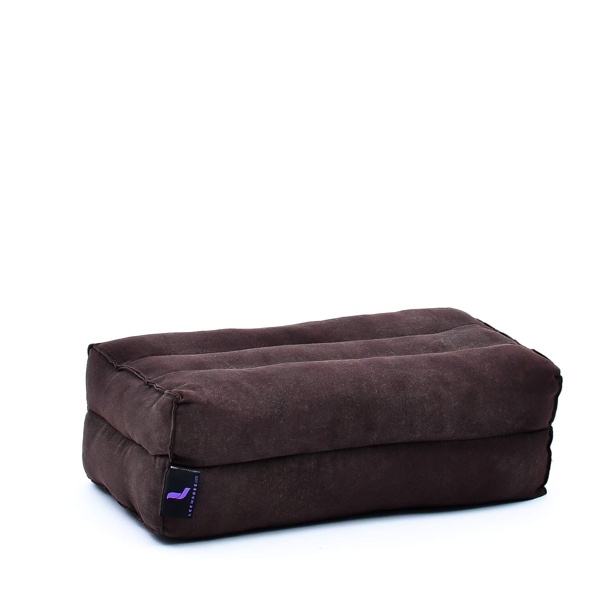 Leewadee Yoga Block – Floor Cushion for Yoga Practice, Meditation Seat Cushion for Workouts Filled with Kapok