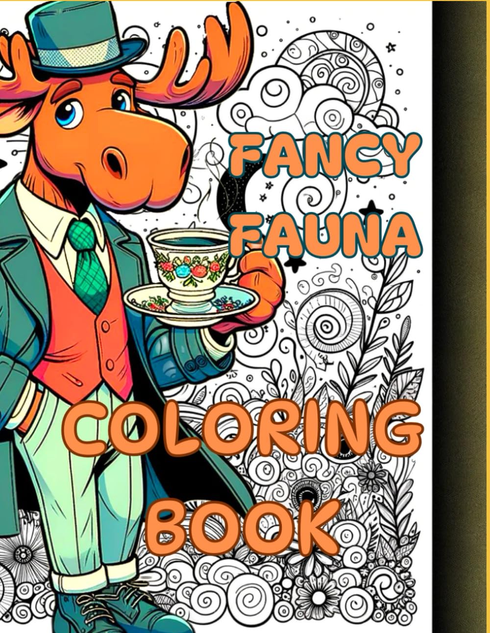 Fancy Fauna: Coloring Book