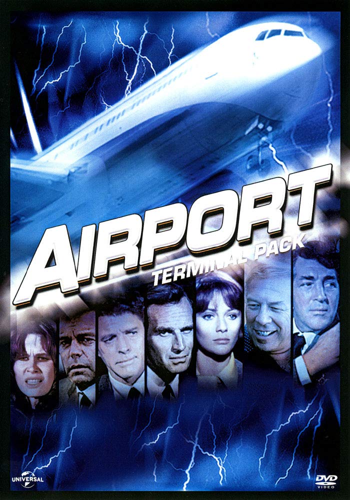 Airport Terminal Pack - Airport / Airport '75 / Airport '77 / The Concorde: Airport '79 [4x DVD Box Set]