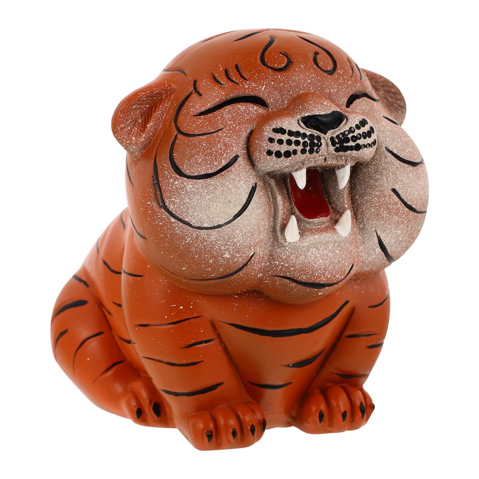 Dekorative Keramik Spardose Tiger als Schreibtischdekoration für Kinder