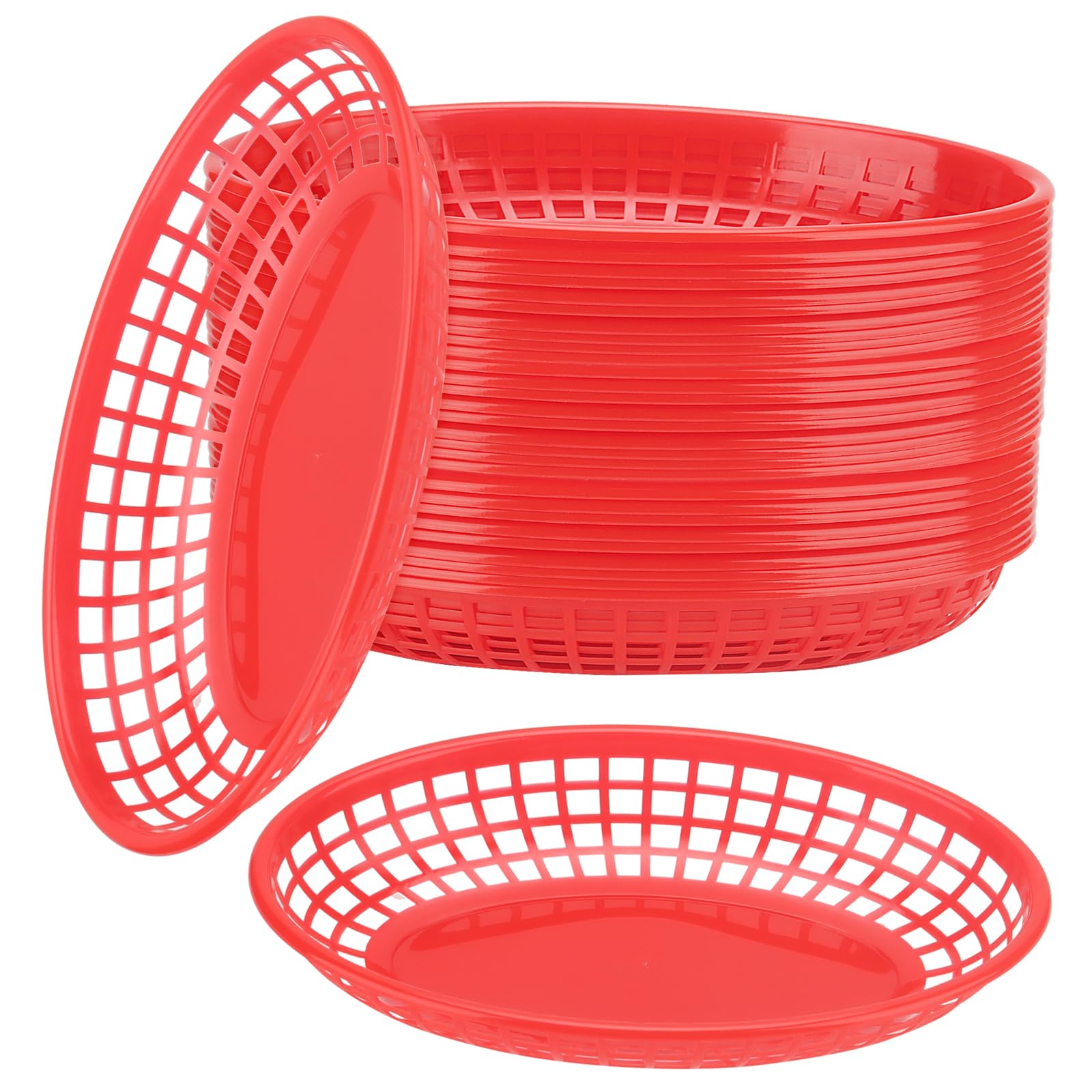 Panier alimentaire plastique rouge évite la vaisselle cassable pour enfants