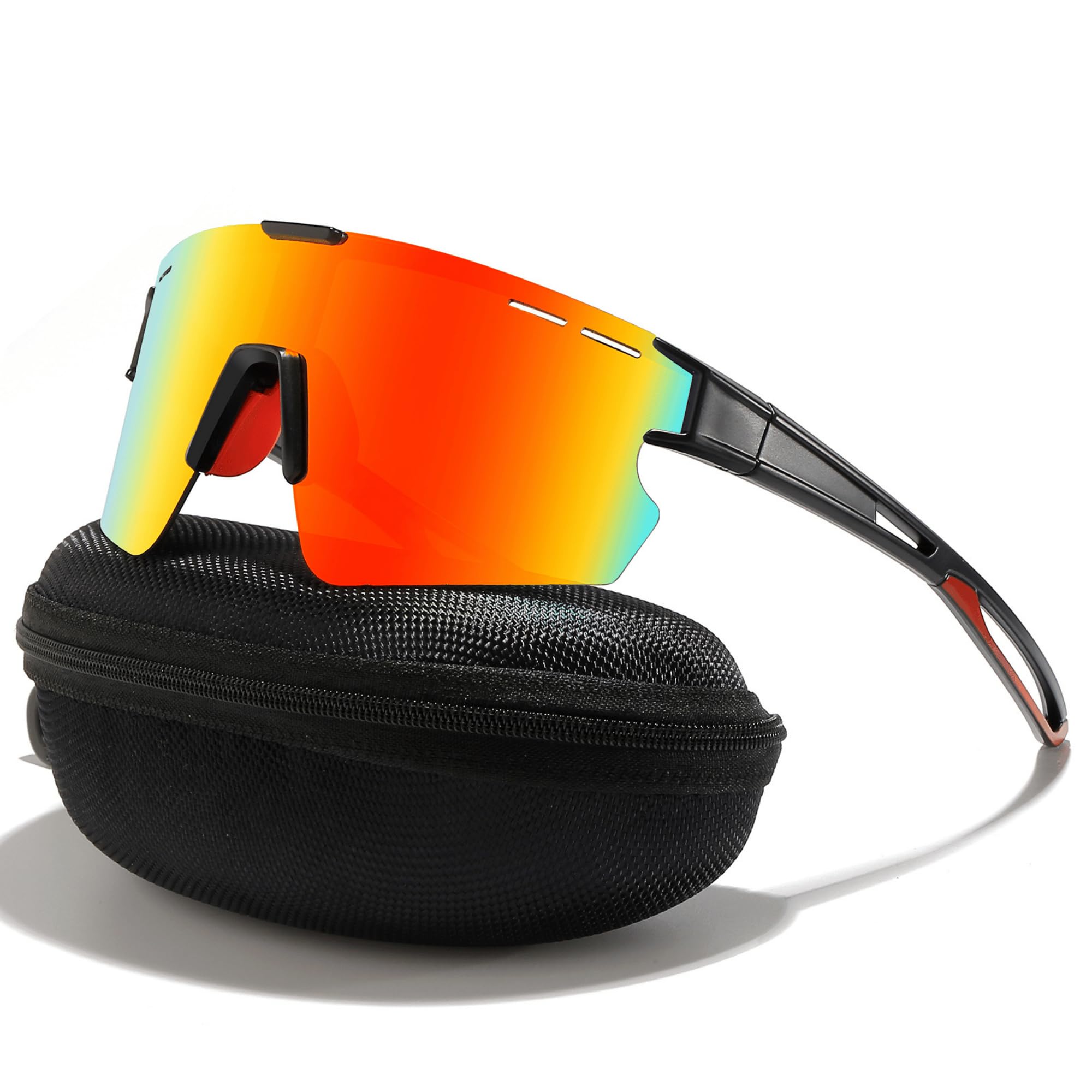 Cleoxyge Polarized Modern Cycling Sunglasses UV-400 Protection for Men Women, Baseball Sunglasse Outdoors Sports Sunglasses for Cycling Driving Fishing Baseball