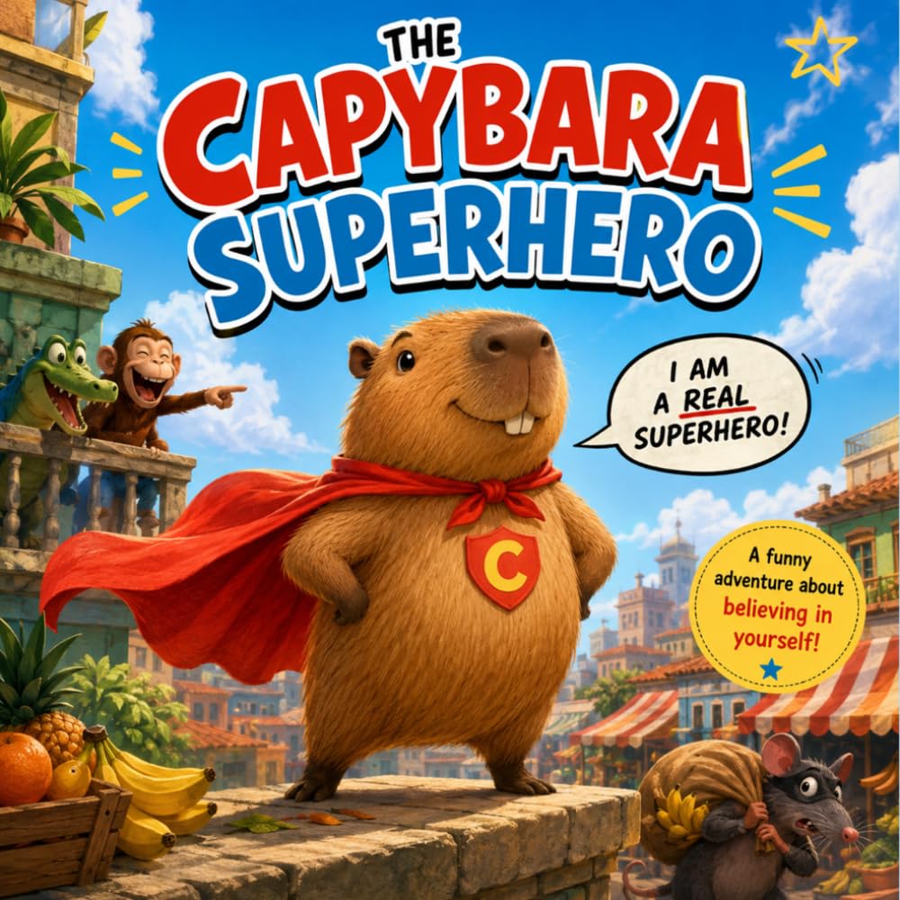 The Capybara Supehero: A funny adventure about believing in yourself