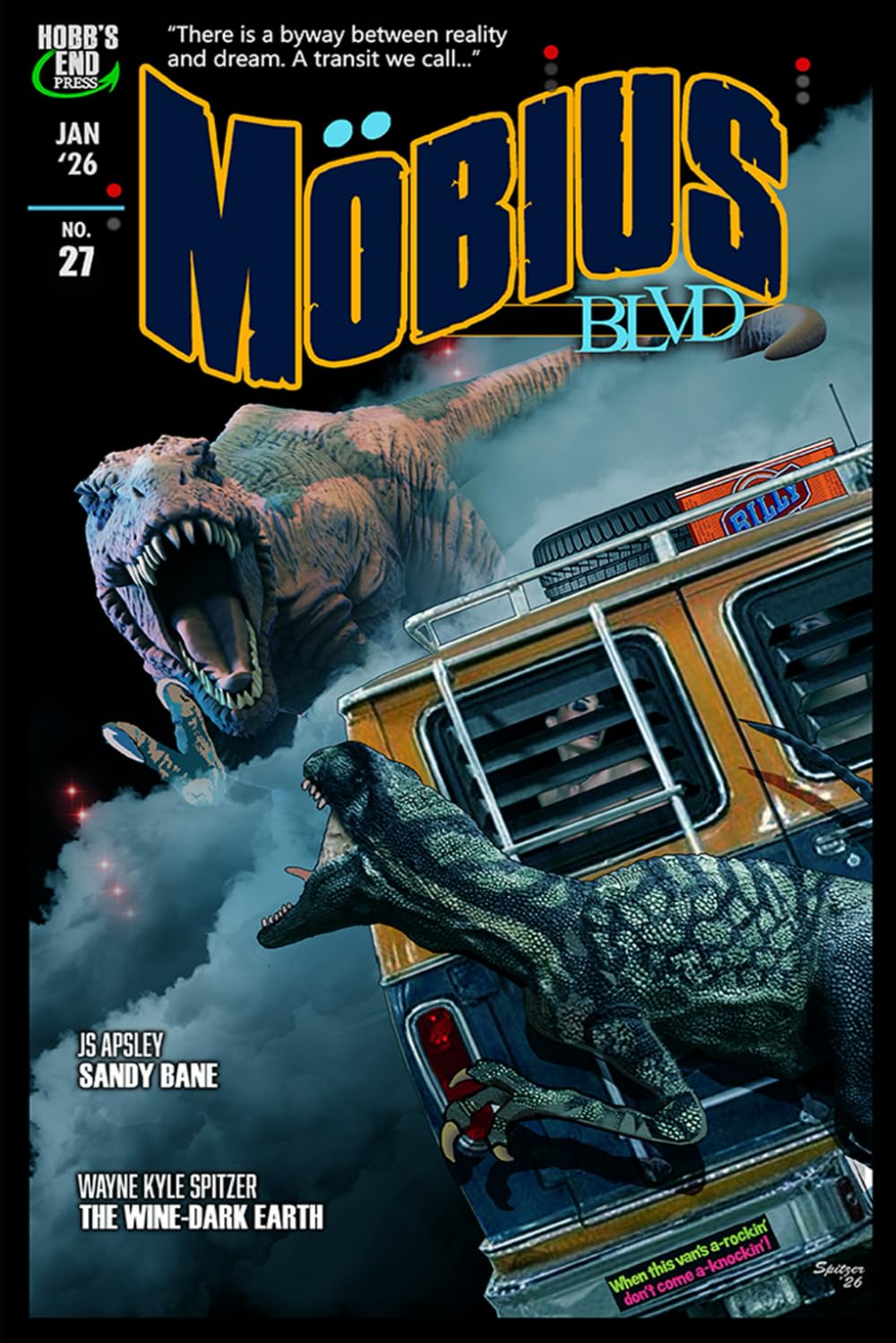 Mobius Blvd: Stories from the Byway Between Reality and Dream No. 27: January 2026