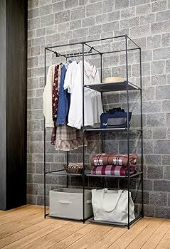 ハンガーラック 4段 Amazon｜トレードワン(TRADE ONE) ハンガーラック 4段 幅52cm×奥行89