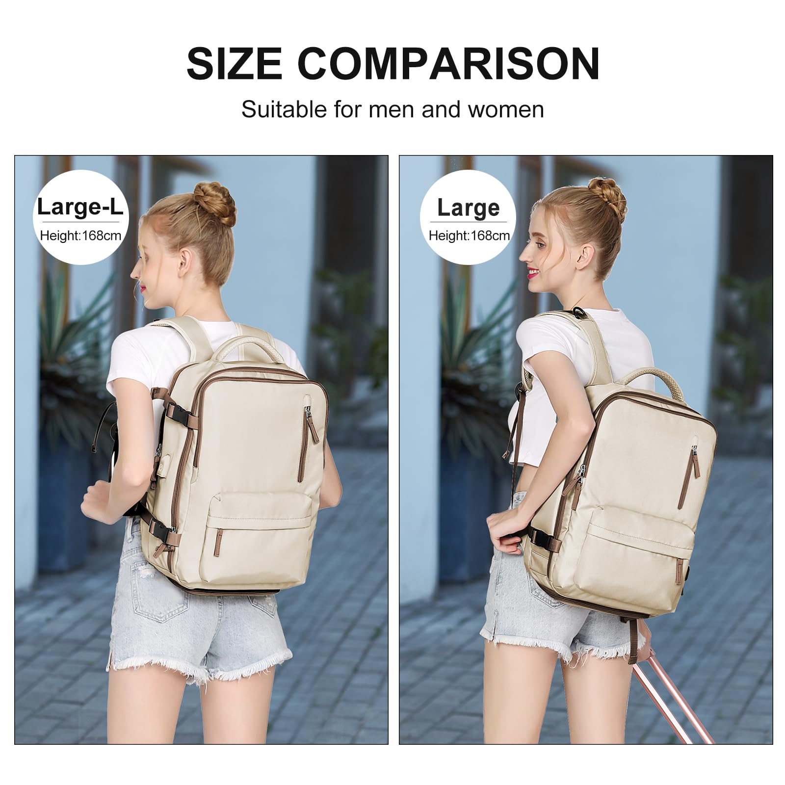 SZLX Borse da Cabina per Easyjet 45x36x20 Zaino da Viaggio Donna Ryanair 40x20x25 Bagaglio a Mano con porta usb zaino da viaggio aereo bagaglio a mano zaino per laptop Casual Daypack