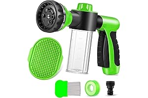 Pup Jet Dog Wash Outdoor 8-in-1 Dog Sprayer Hose Attachment