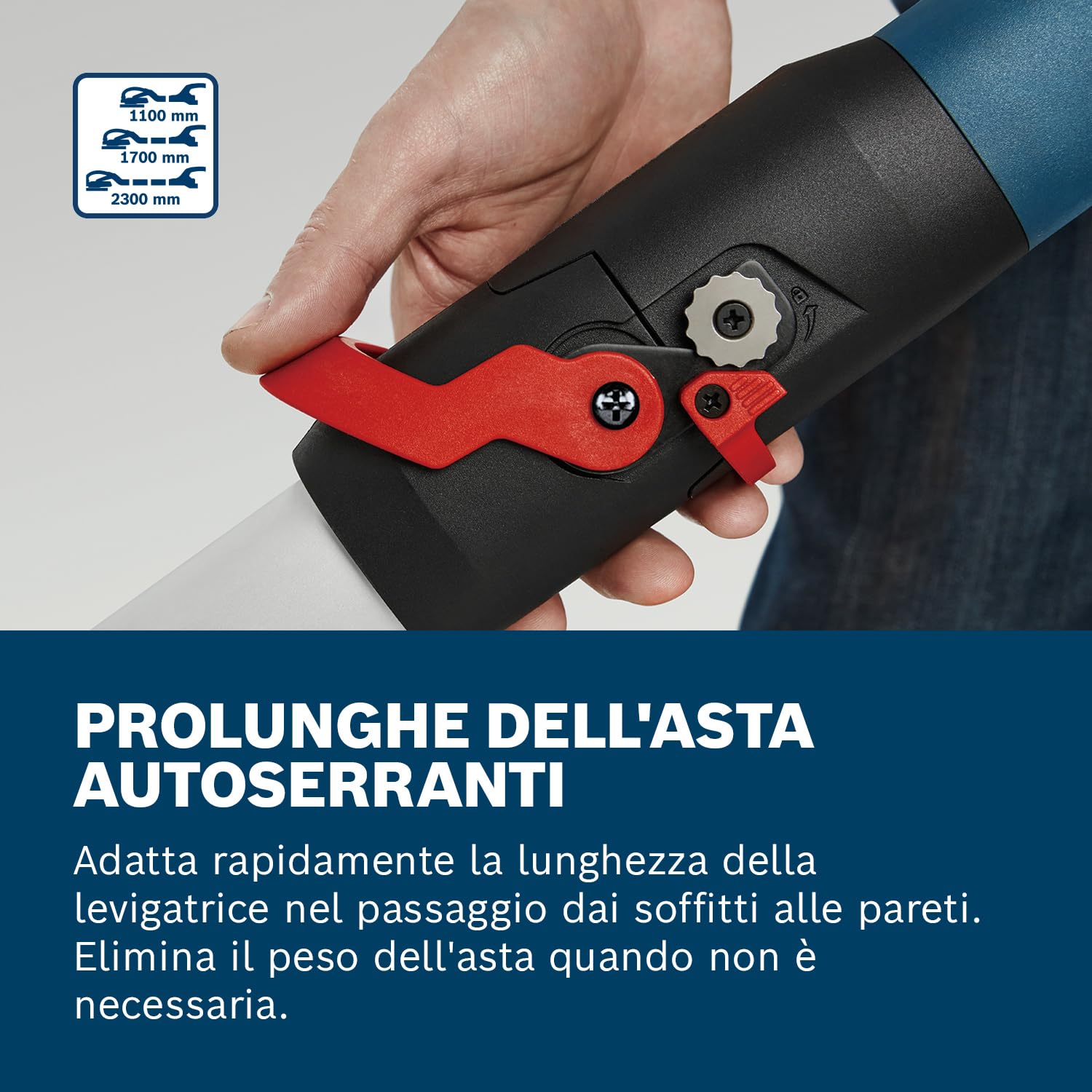 Bosch Professional Levigatrice per Cartongesso Gtr 55-225 (550 Watt, Ø Platorello Abrasivo 215 Mm, Incl. 1 Foglio Abrasivo M480, 1 Set di Platorelli Abrasivi Morbidi, 3 Fermacavi, in Valigetta)
