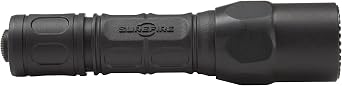 SureFire G2X Pro Dual-Output LED Flashlight with click switch, Black