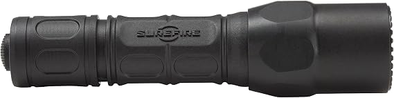 SureFire G2X Pro Dual-Output LED Flashlight with click switch, Black