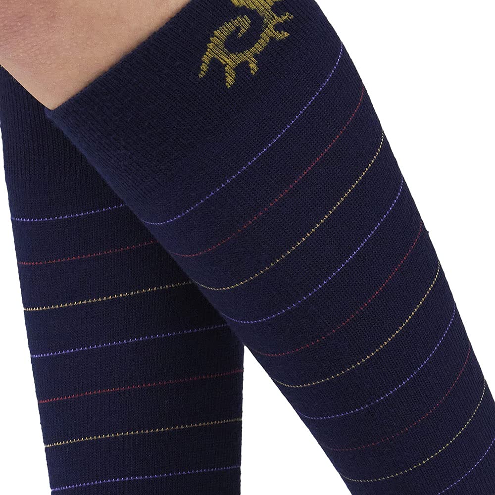 SOLIDEA Unisex Gambalety Skarpety For You Merinos Funny Kompresja Stopniowa 18/24 mmHg, Szary, Small