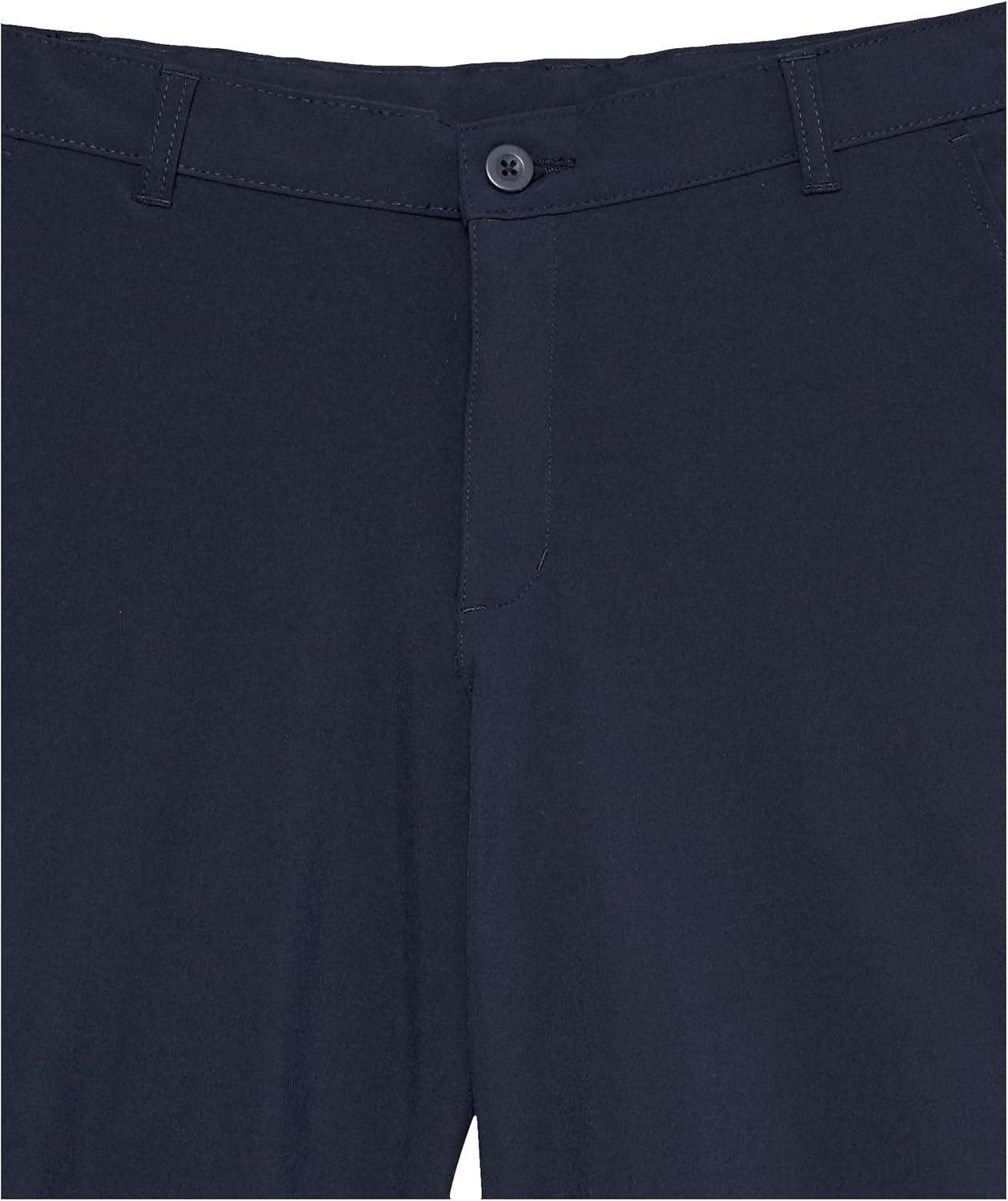 Izod Boys' School Uniform Flat Front Khaki Shorts, Moisture Wicking Performance Fabric, Wrinkle & Fade Resistant - Image 3