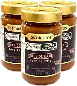 Doce de Leite Uruguaio LOS NIETITOS 400g (3 Potes)