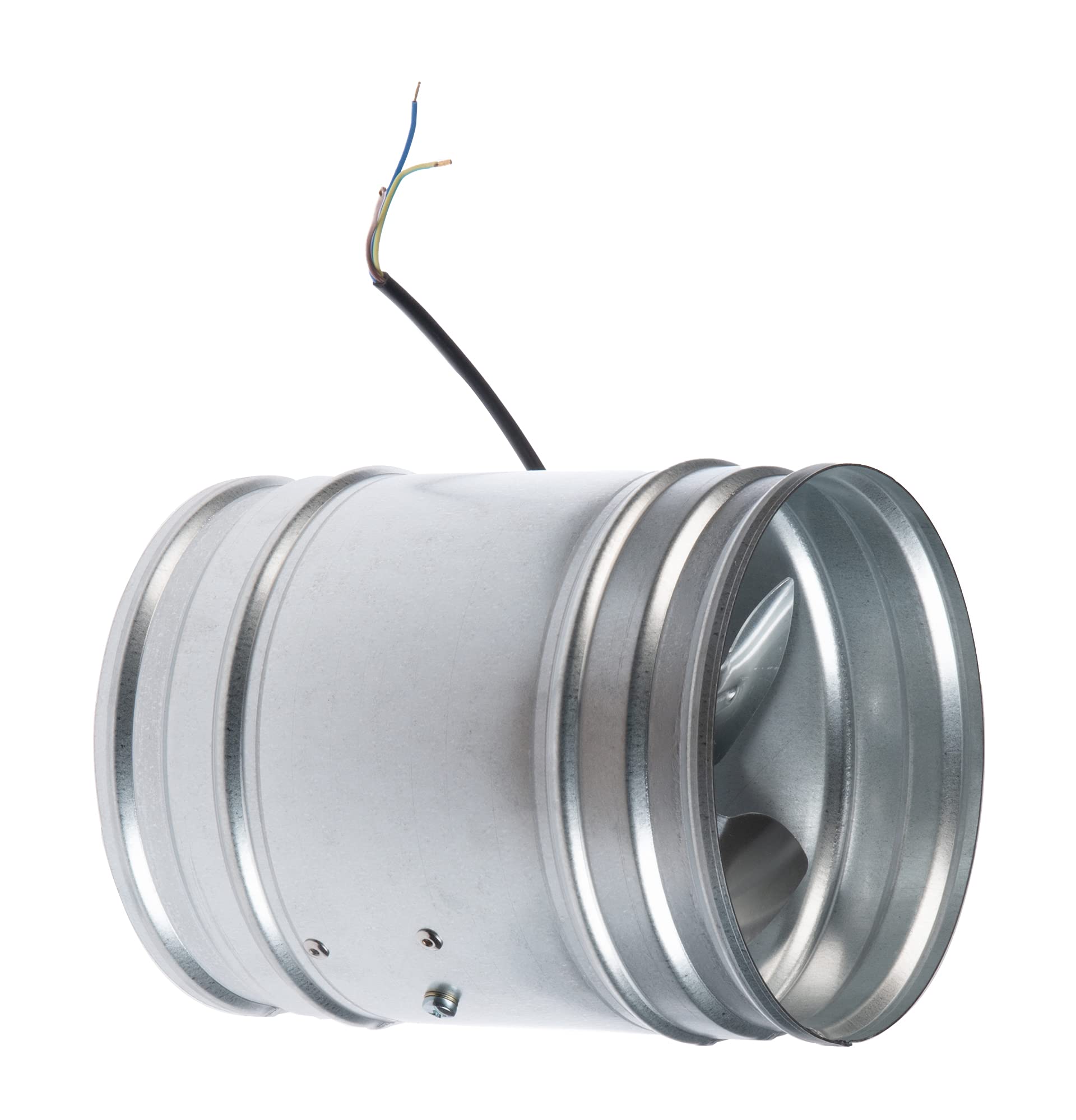 160mm Extracteur d'Air - Industriel Ventilateur en Métal - Ventilateur Axial Tubulaire