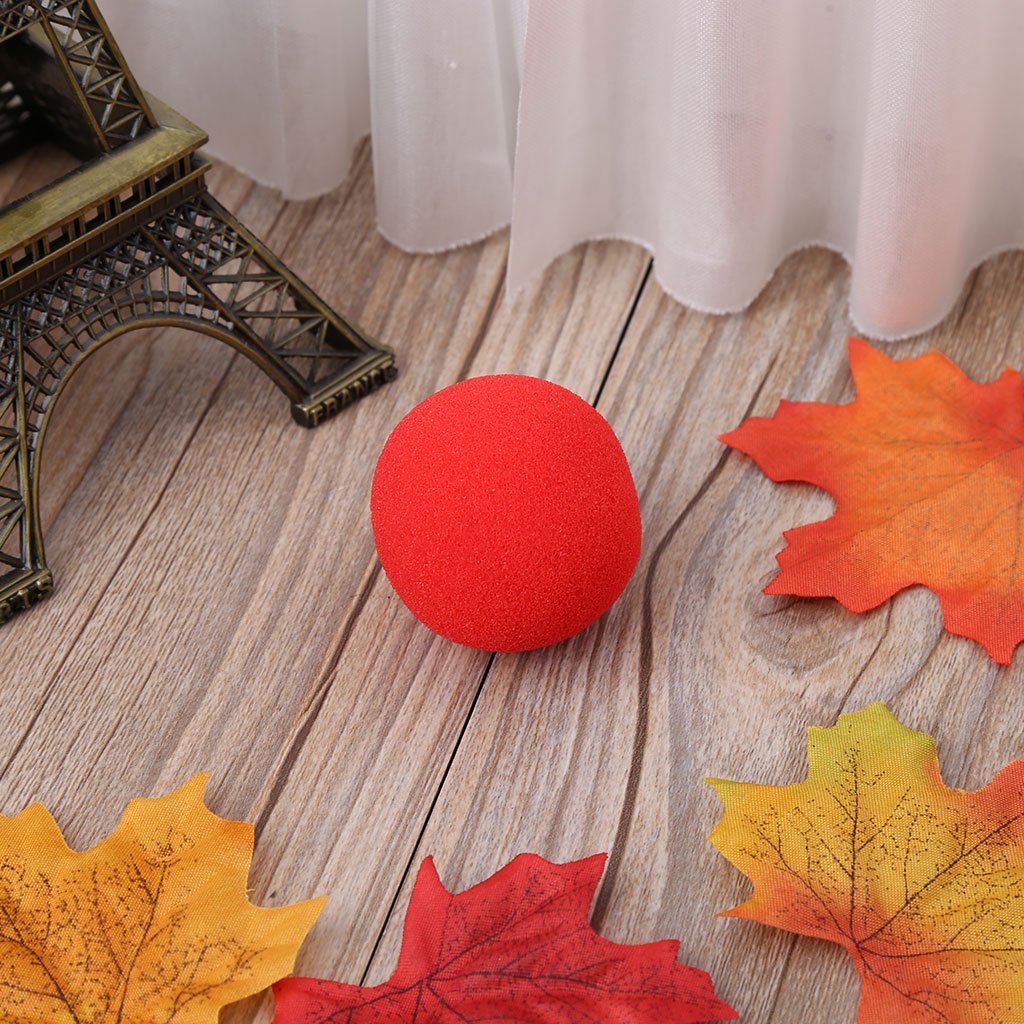 Palline di Spugna 3.5cm 10 Pezzi Rosso Street Stage Tricks