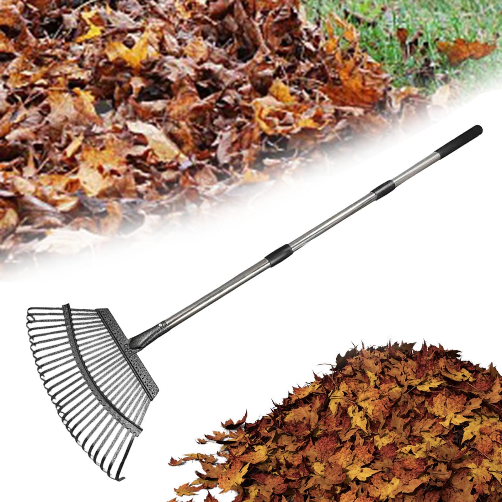Robuster Laubrechen Für Hof Und Dach