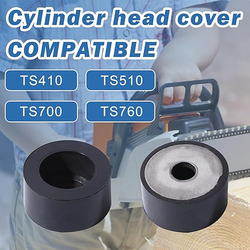 Miniatura 2 de AUMEL 4 piezas de pie amortiguador de goma para Stihl TS410 TS420 TS510 TS700 TS760 TS800 sierra de corte sustituye a 4205 790 9300