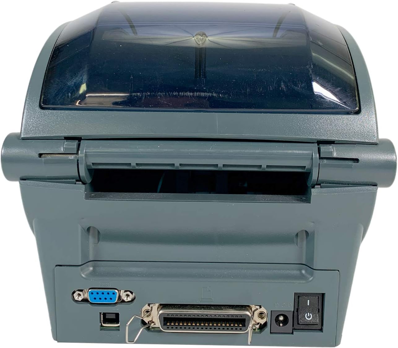 Zebra GX430T Thermal Transfer Barcode Printer 300 dpi USB Serial GX43-102510-000, Bundle with AC Adapter