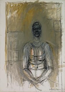 Alberto Giacometti Art Print: Caroline - Fine Giclee - 11 x 17 inches - Unframed - Landscape - Indoor - Living Room, Bedroom, Home Office