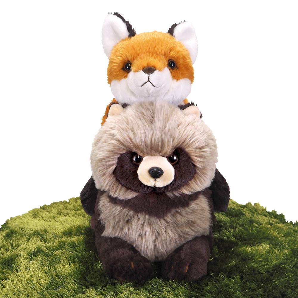 Amazon.co.jp: サンレモン ひざ たぬき M 22.5×15.1×41.2cm ぬいぐるみ 