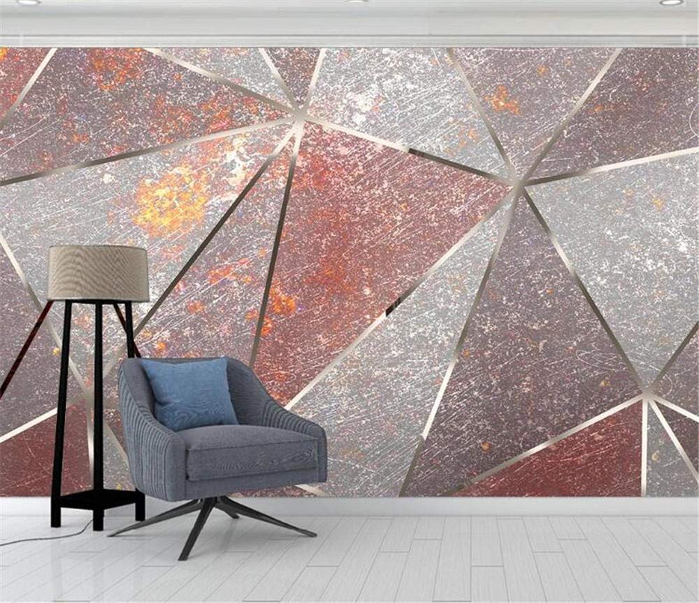 Papier peint 3d lignes abstraites industrielles décor haut de gamme