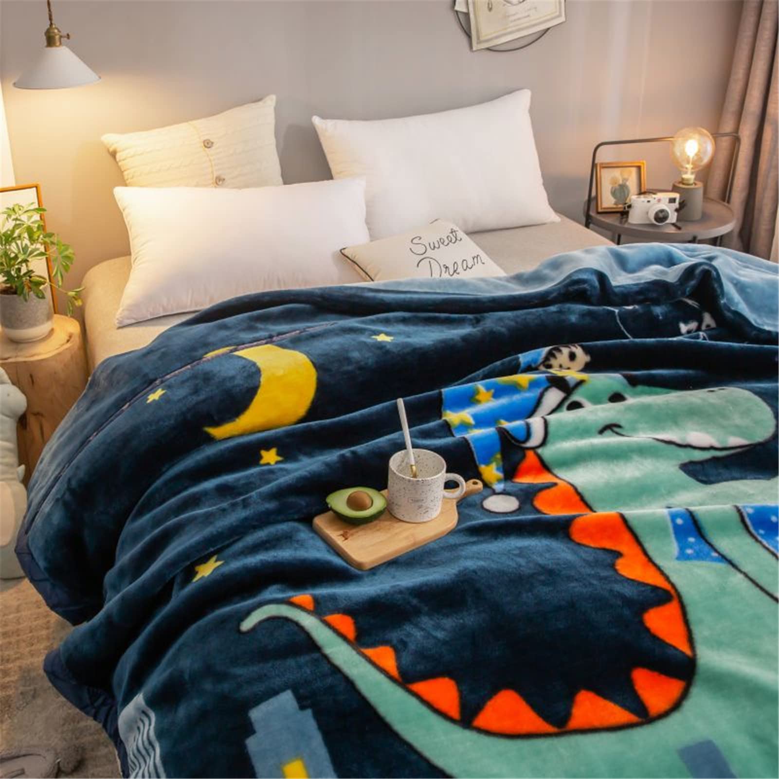 Coperta In Flanella Morbida 110x140 Cm – Bianca, Calda E Soffice, In Peluche Sherpa, Per Divano E Letto, Adulti E Bambini