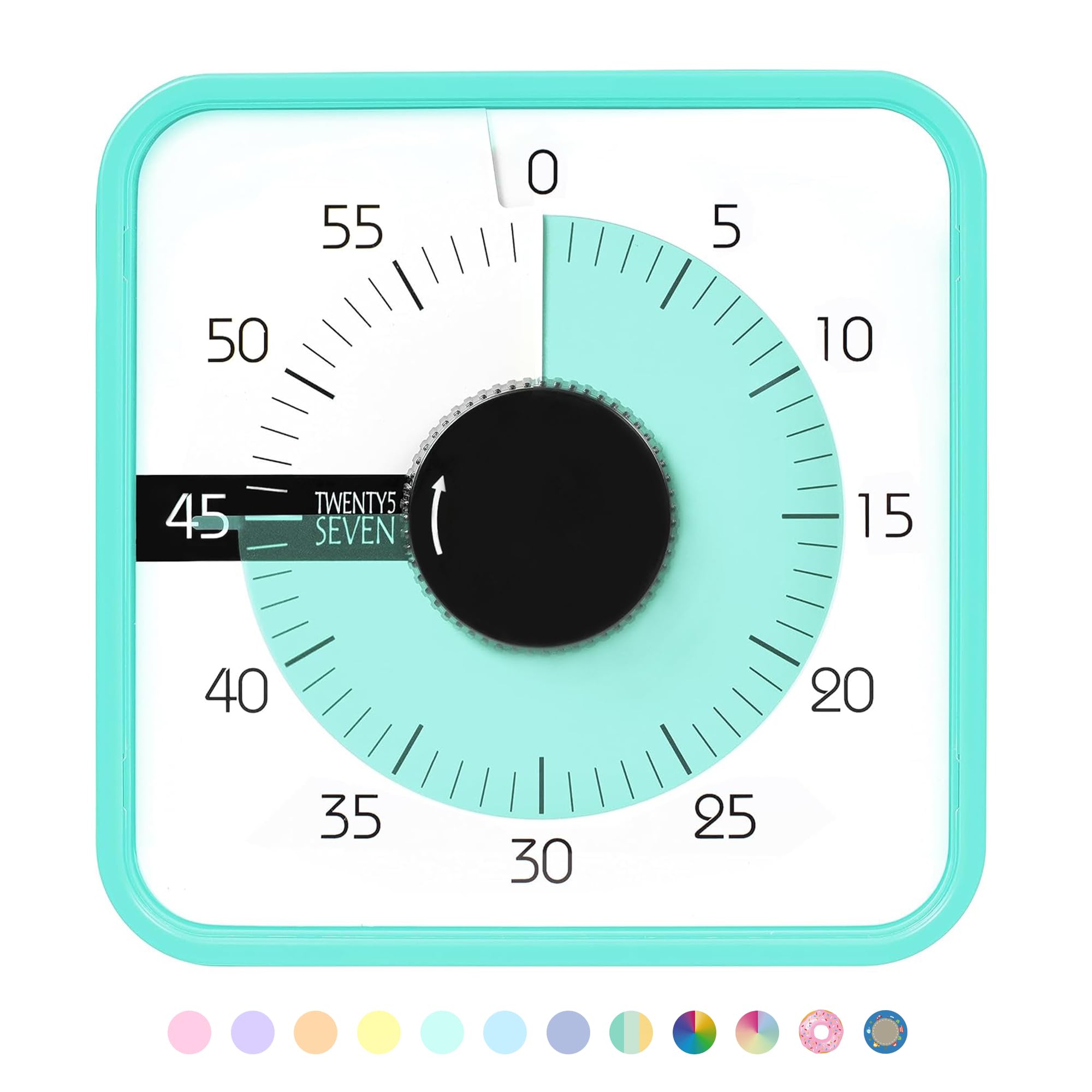 Minuterie visuelle 60 minutes pour aider les enfants à l'école